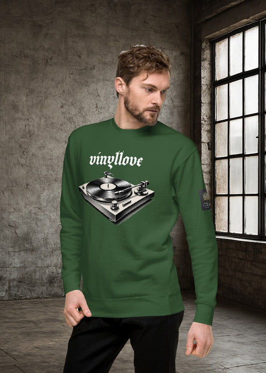 ausgefallener Pullover vinyllove prestigewavewear